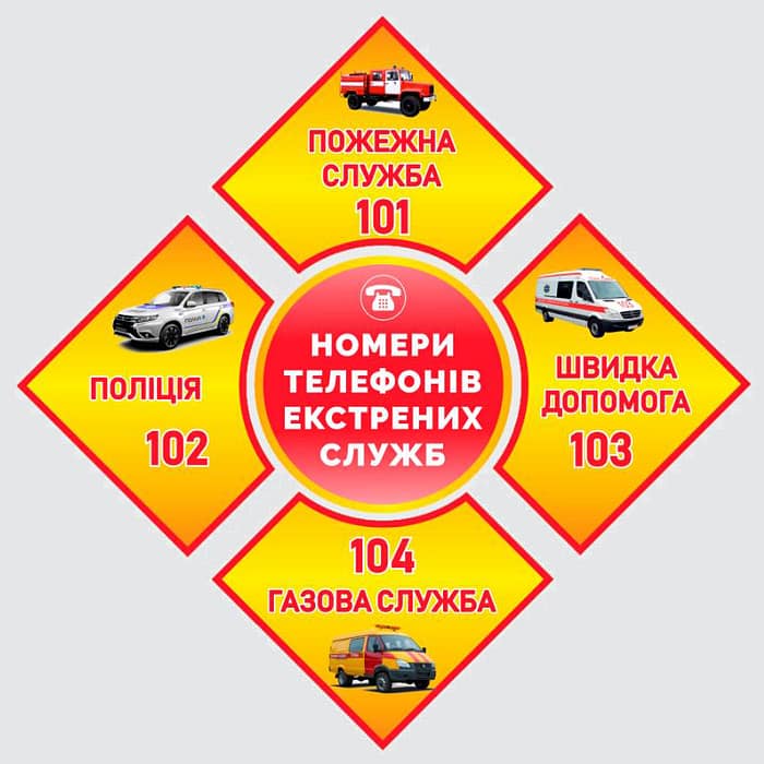 Стенд "Безпека" з ПВХ 600х660 мм (BJ0015)